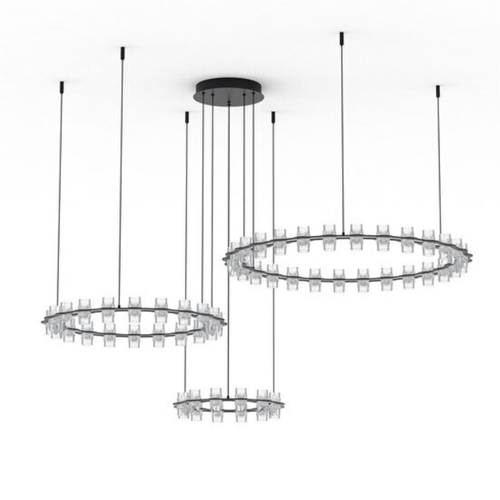 Подвесная светодиодная люстра Divinare MONNA 1933/06 SP-120