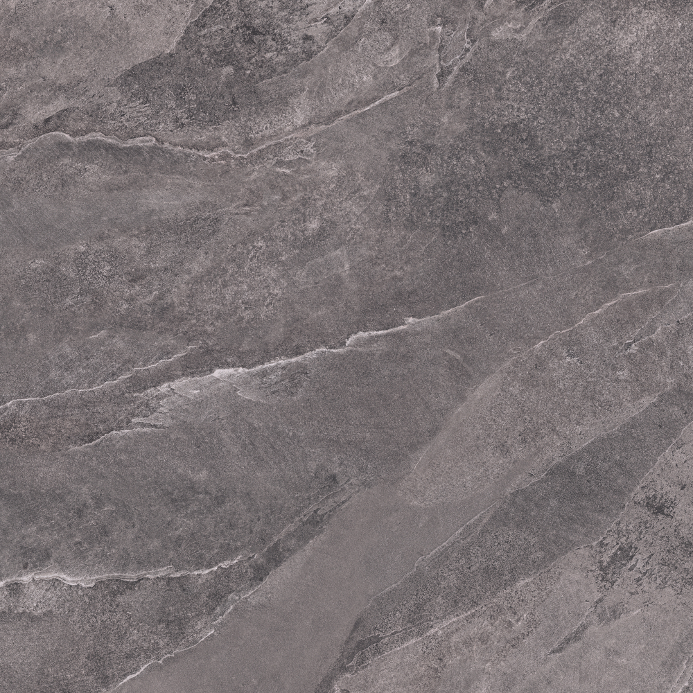 Керамогранит Cersanit Coastline темно-серый ректификат рельеф 59,8x59,8 A17894