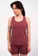 Спортивная майка из бифлекса с топом внутри