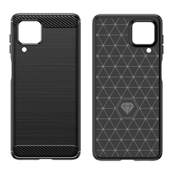 Мягкий чехол в стиле карбон для Samsung Galaxy M53 5G, серия Carbon от Caseport