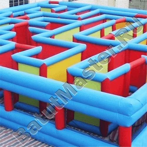 Коммерческий надувной батут "Лабиринт"