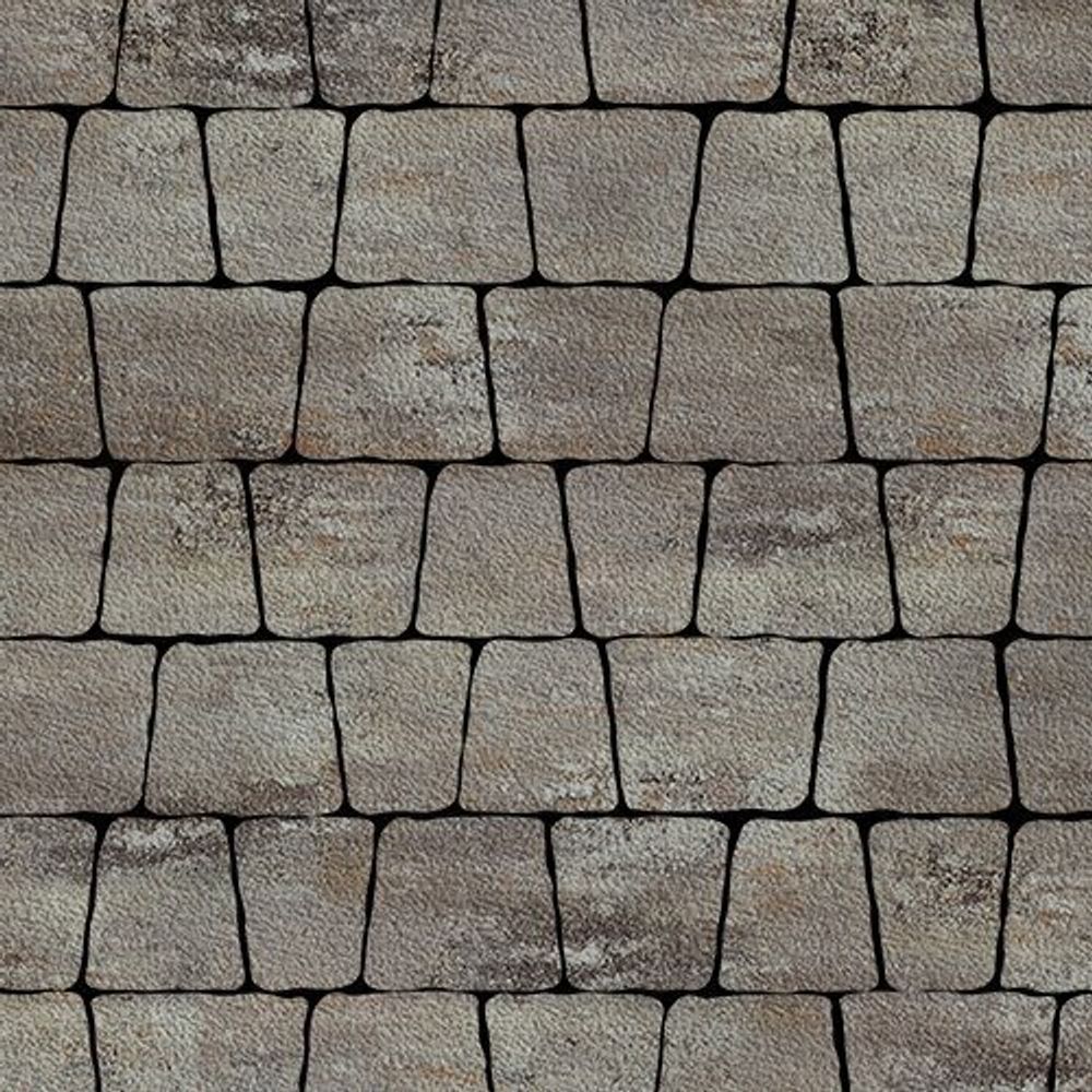 Тротуарная плитка Аттика, 60 мм, colormix Берилл, native