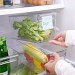 Контейнер для холодильника IKEA KLIPPKAKTUS (КЛИППКАКТУС), Прозрачный, Пластик, 32x14x14 см