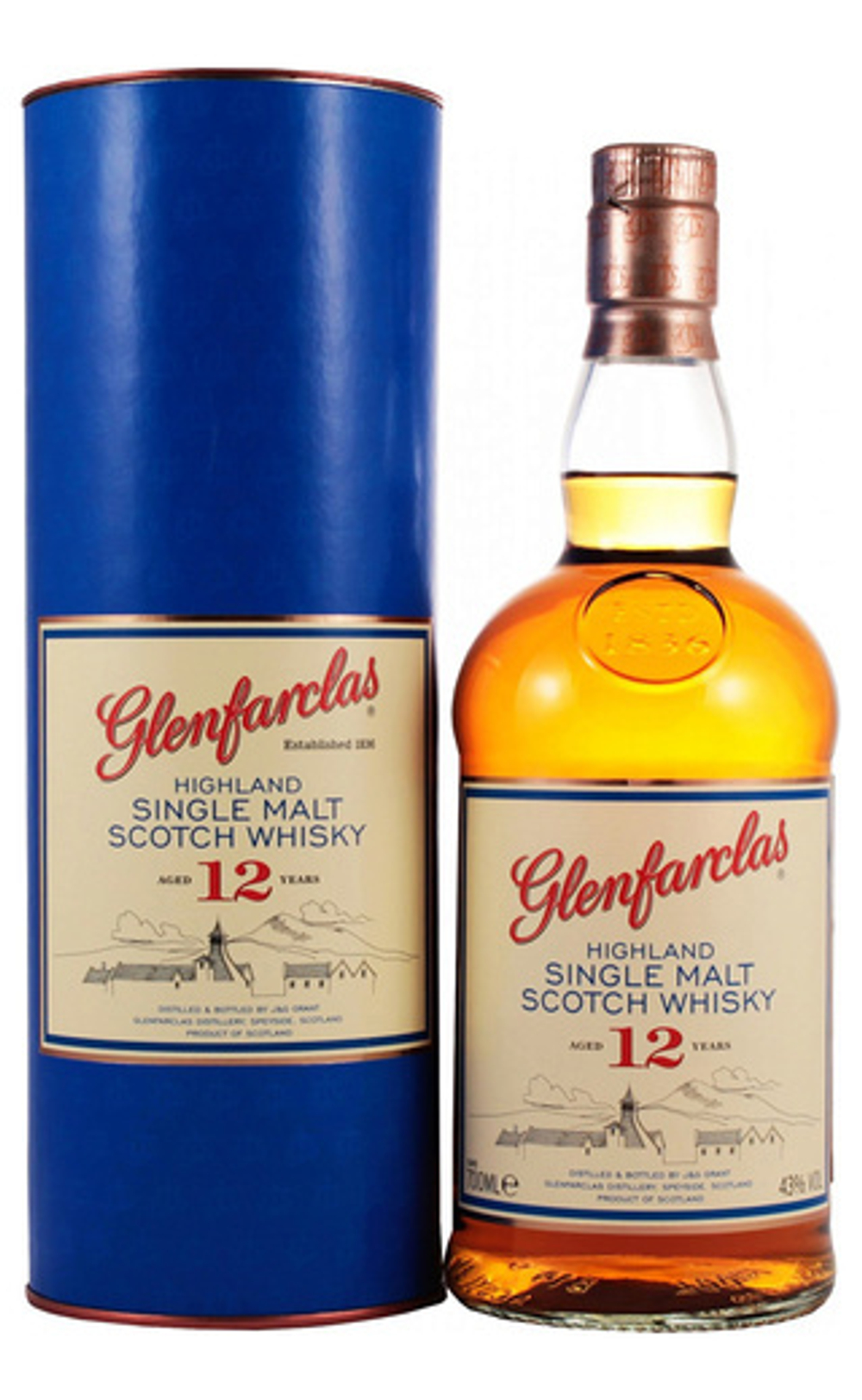 Виски Glenfarclas 12 Years, 0.7 л