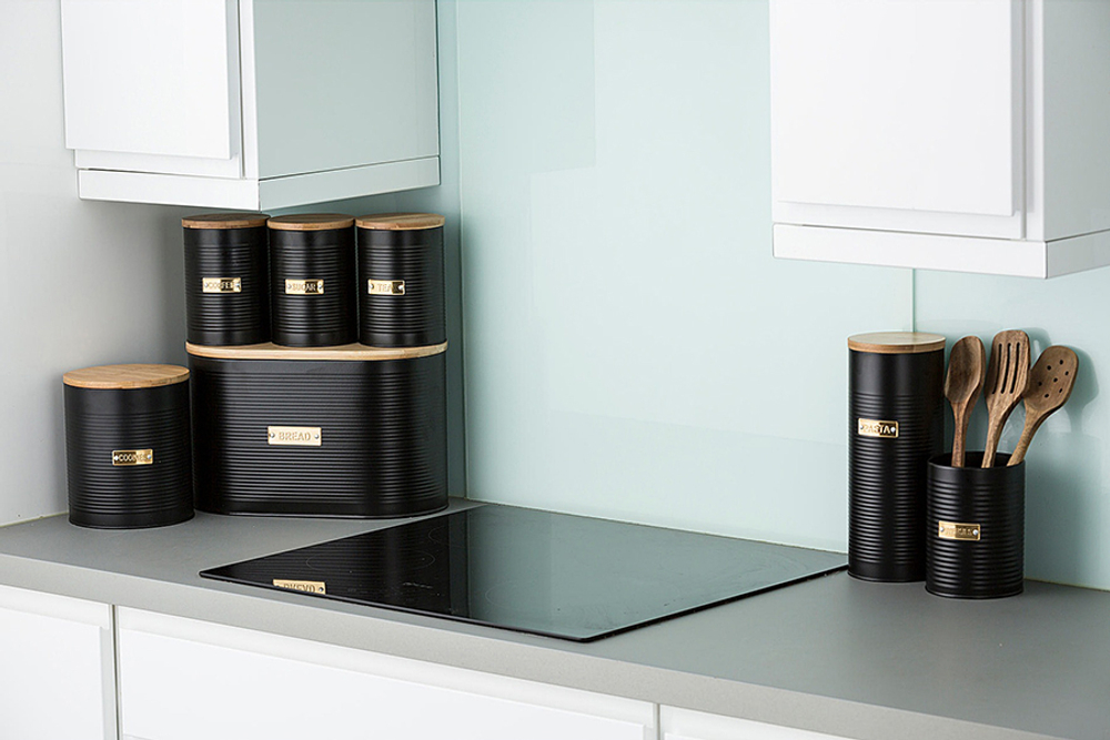 Емкость для хранения пасты Otto черная 2 л TYPHOON