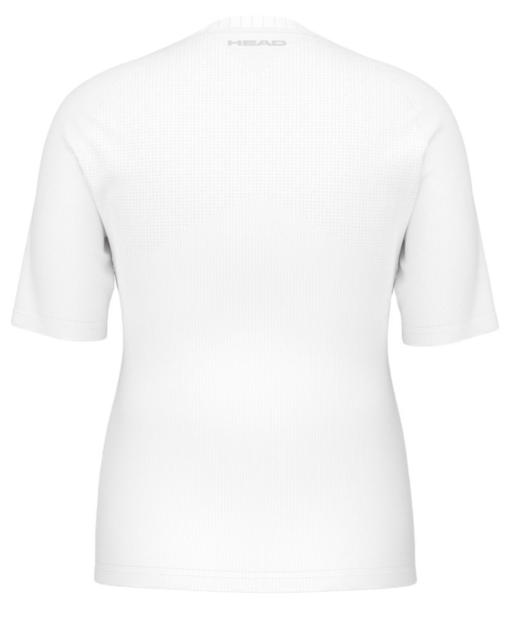 Женская теннисная футболка Head Performance T-Shirt - vivid pink/print perf white