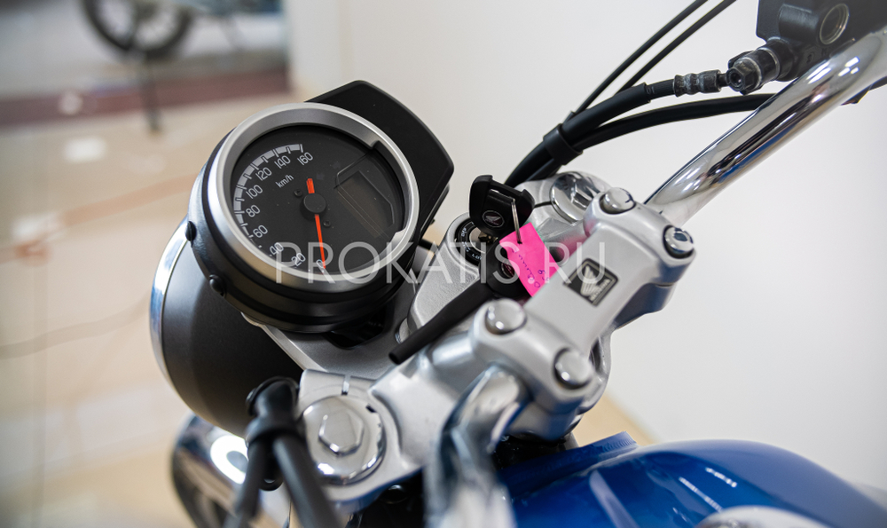 Мотоцикл Honda CB350 H’ness DLX PRO CHROME синий