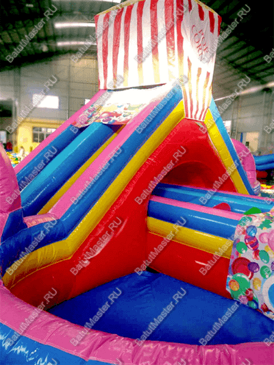 Надувная полоса "Попкорн"