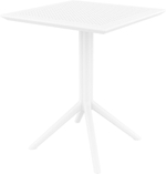 Стол пластиковый складной Siesta Contract Sky Folding Table 60, белый
