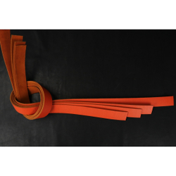 Ременная заготовка рыжая с лицевой отделкой+ плита терра