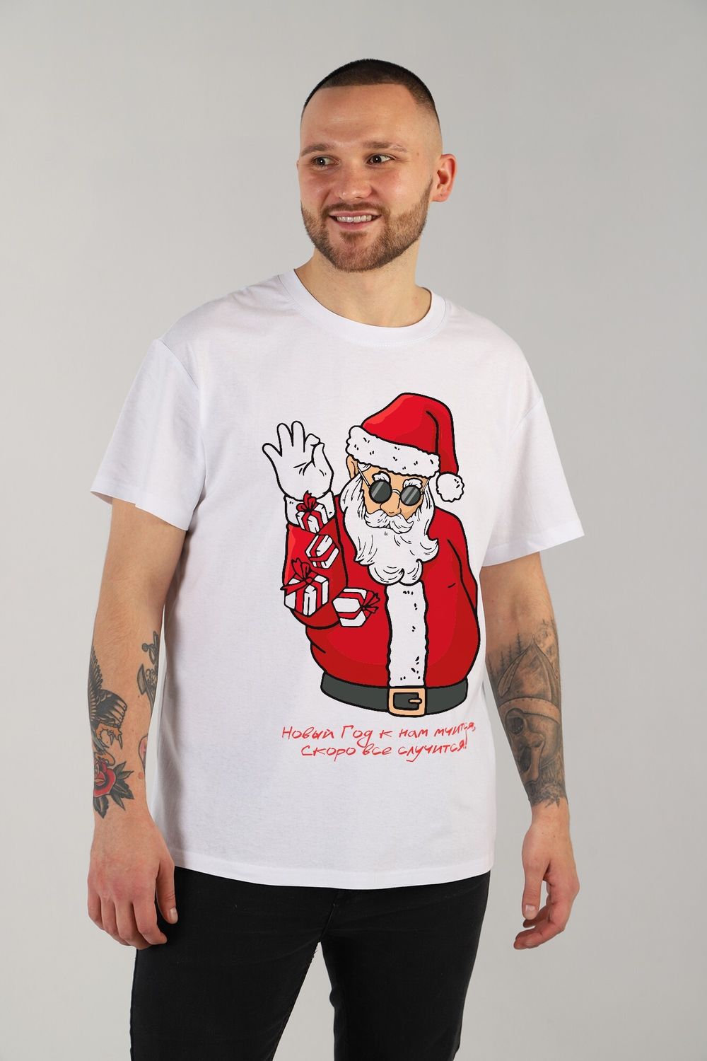 Фуфайка (футболка) мужская Карнавал-4 Виотекс МОЛОЧНЫЙ