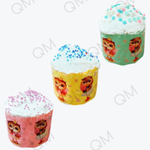 Форма бумажная под кулич 60/45 мм "Совушки" от 20 шт/1 упак