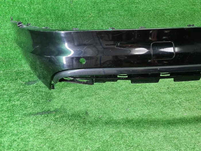 Юбка заднего бампера Audi Q7 2 (2015-2019)