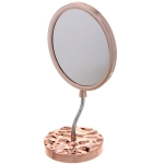 Зеркало настольное «ЭЛАНТРА», овал, цвет золото, 30,5*14,5