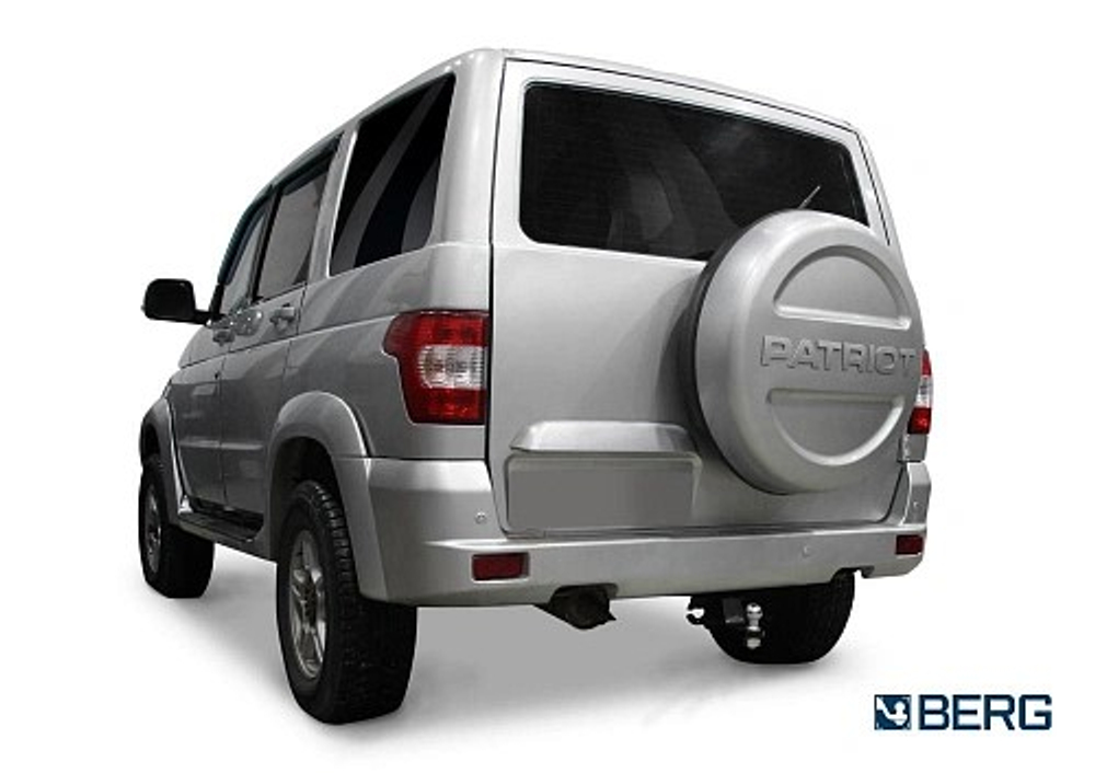 ТСУ для UAZ Patriot, 2005-, шар Е, 1500/75 кг.  F.6311.002
