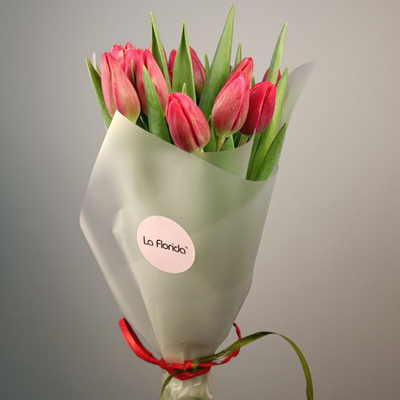 Букет из 15 Тюльпанов
