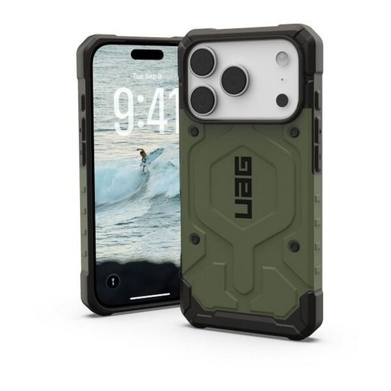 Чехол UAG Pathfinder для iPhone 17 Pro 6.3&quot; (114548117272) оливковый (Olive Drab)