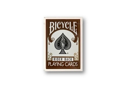 Карты Bicycle Rider Back Brown Deck