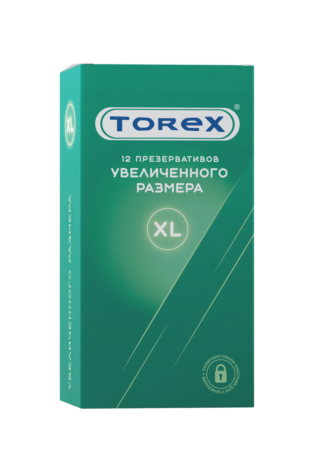 Презервативы увеличенного размера TOREX латекс, №12, 20 см