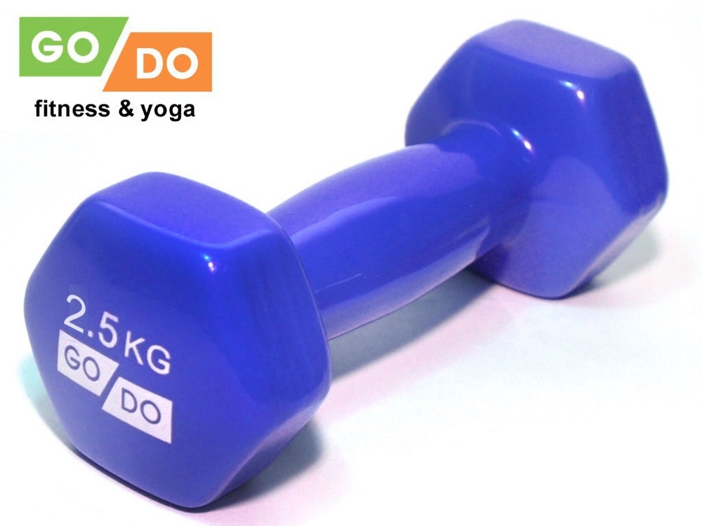 Гантель в виниловой оболочке GO DO