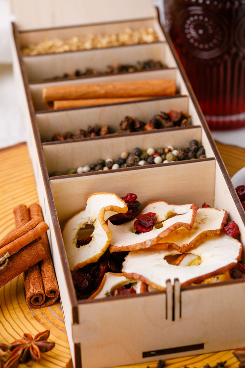 Подарочный набор для глинтвейна по-сибирски  / Сибирский кедр / 190 г