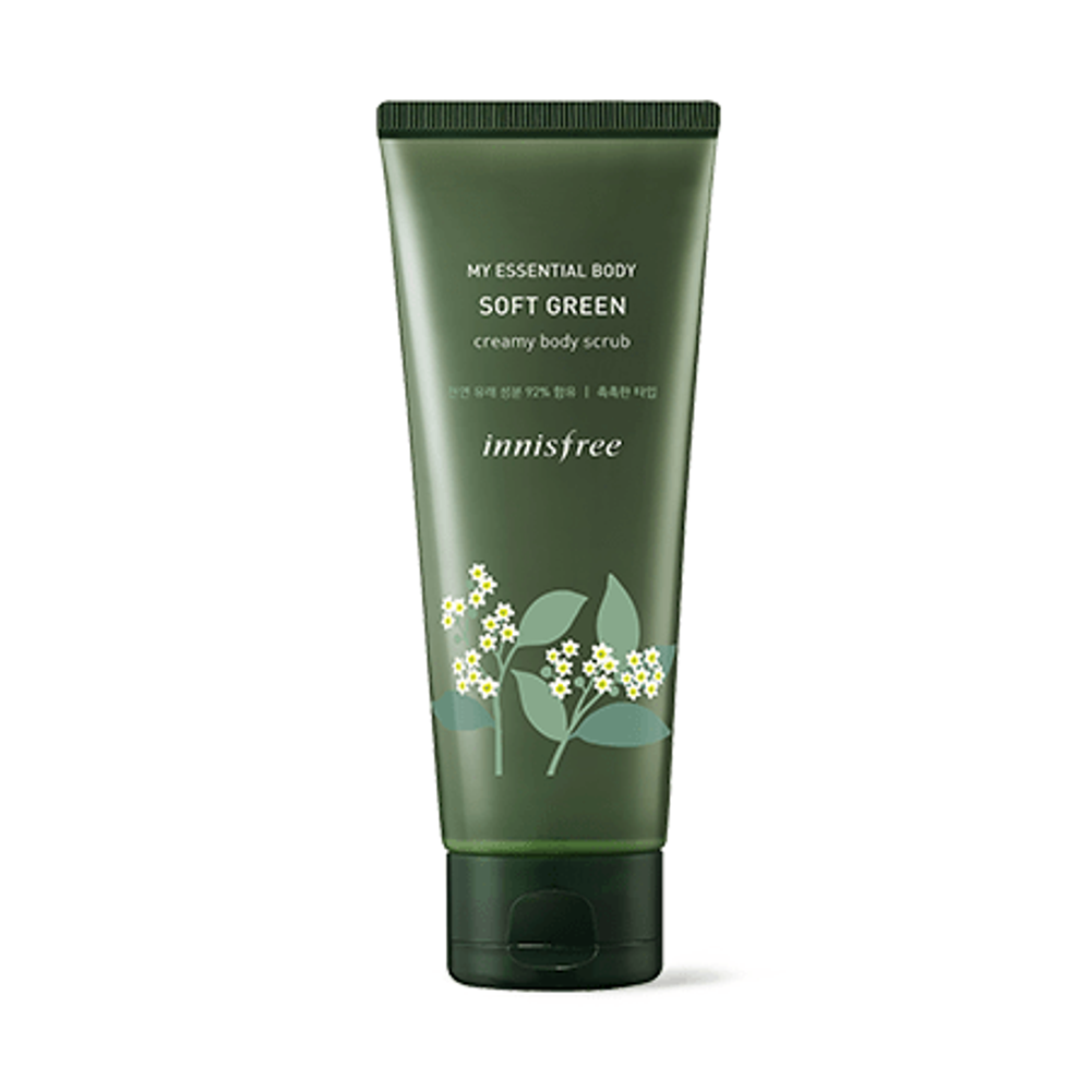 INNISFREE MY ESSENTIAL BODY SOFT GREEN CREAMY BODY SCRUB