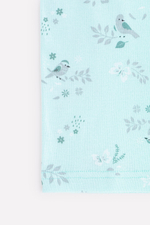 К 1082/весна на светлом минте майка для девочки