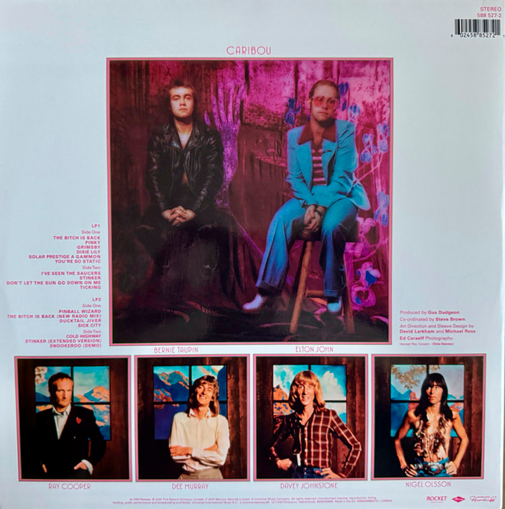 Elton John / Caribou (Coloured Vinyl)(2LP)