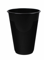 СТАКАН ПЛАСТ. ДЛЯ ГОРЯЧИХ НАПИТКОВ ВЗЛП 350 МЛ. КОР.КРАФТ.ПРОЗ.ЧЕРН. 10\200 ШТ.