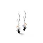 Серьги Coeur de Lion Black-Crystal 4639/21-1318