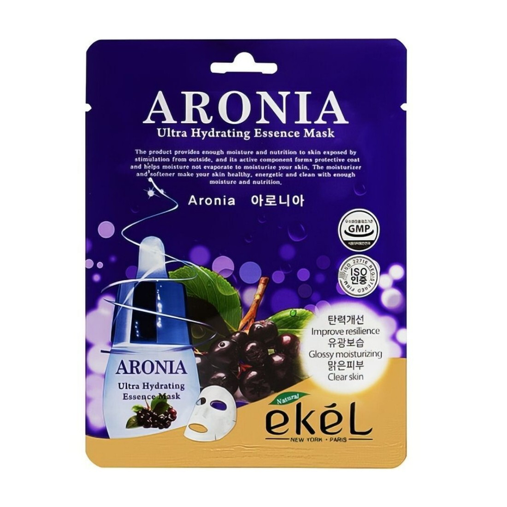 ЕКЕЛ/EKEL UltraHydratingEssence Aronia Маска д/л 25мл ткан экстрактАрония (13597)