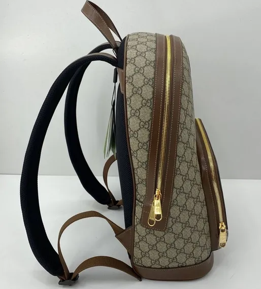 Рюкзак Gucci GG Supreme коричневый