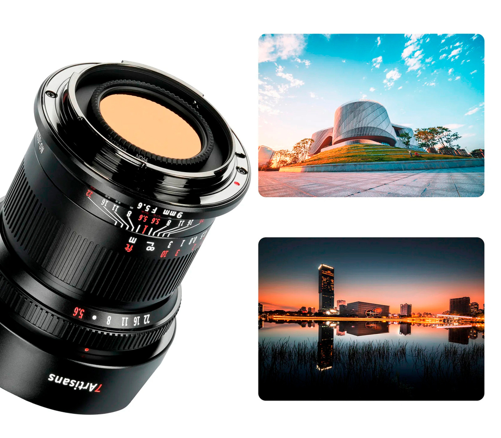 Объектив 7Artisans 9mm f/5.6 Mark II Sony FE
