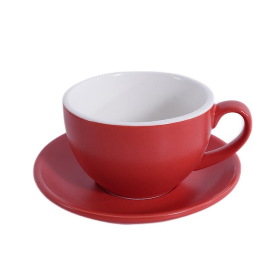 Чайная пара 350 мл красная матовая Barista (Бариста) P.L. Proff Cuisine [6]