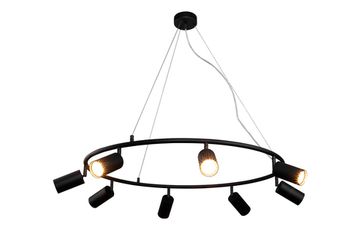 Подвесной светильник CLT 015C8 D800 BL чёрный Rivo Crystal Lux