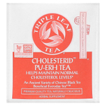 Triple Leaf Tea, Cholesterid™, чай пуэр, 20 чайных пакетиков, 38 г (1,34 унции)