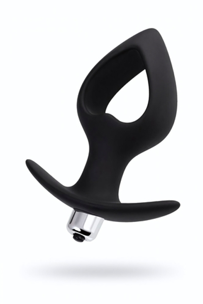 Анальная вибровтулка-расширитель Popo M черная 14 см