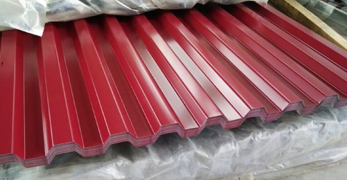 Профнастил С21 0,40мм 1050х2000мм RAL3005 Красное Вино
