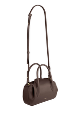 Сумка Yuzefi Oyster Mini Duffle - ESPRESSO PEBBLE GRAINED LEATHER