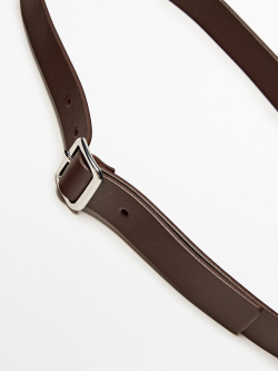 Massimo Dutti Кожаный ремень, цвет кожи