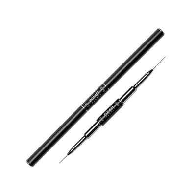 Кисть Runail Expert двустор. для дизайна тонкая №0/7, №0/12 синтетика