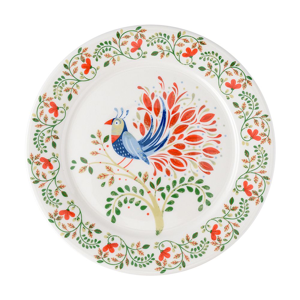 Набор тарелок Fantail Bird из коллекции Birds of Paradise в подарочной упаковке, Ø21 см, 2 шт.