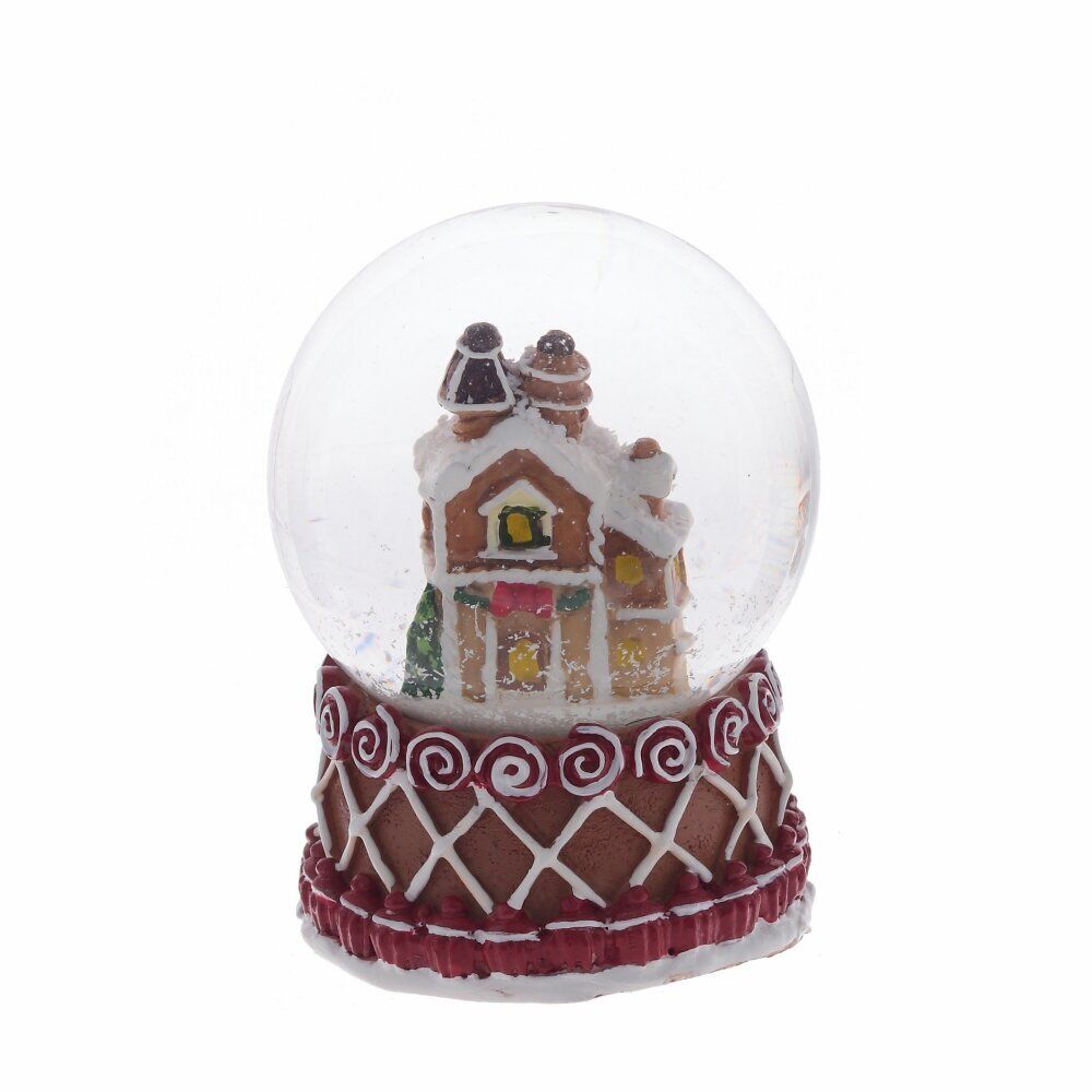 GAEM Фигурка декор в стекл шаре "Пряник", D 4.5 см, L4,5 W4,5 H7 см, 4в.