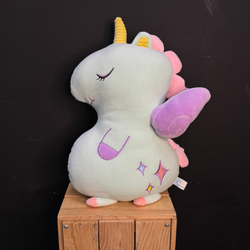 Единорог плюшевый сиреневый