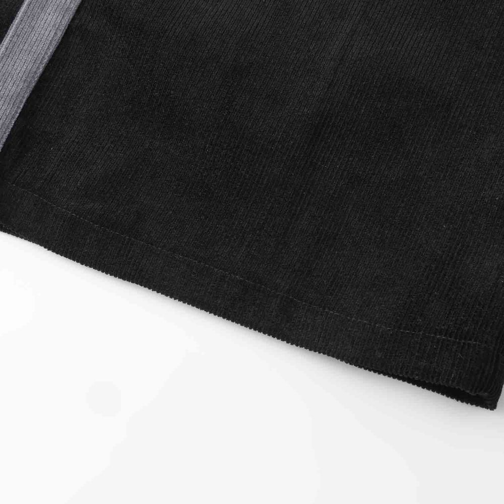 Рубашка Ymkashix Velvet Button черный/серый