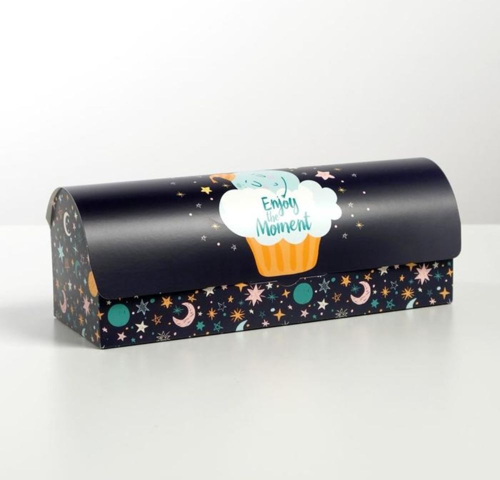 Коробка для кексов 9х9х24,5 см