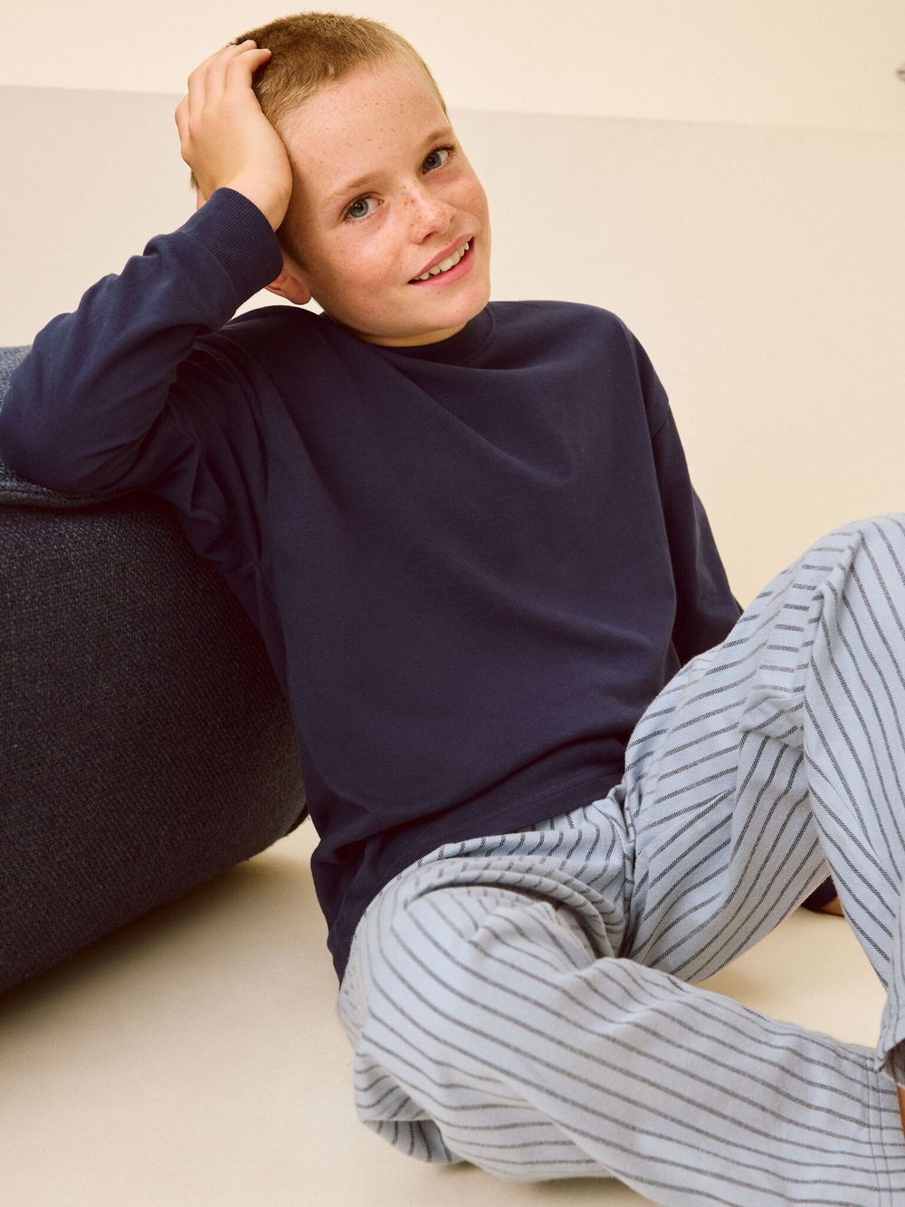 Пижама для мальчика Next E47-913, Синий