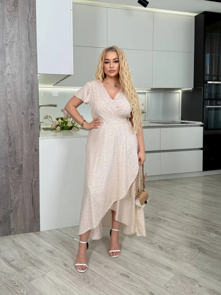 Платье на запах УК-1964-9 Фабрика Моды