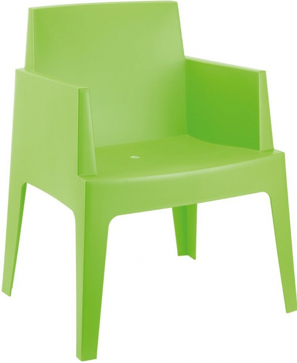 Кресло пластиковое Siesta Contract Box, зеленый