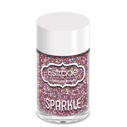 Estrade Глиттер Sparkle, рассыпчатый, тон №58, Розовый голографик, 3 гр
